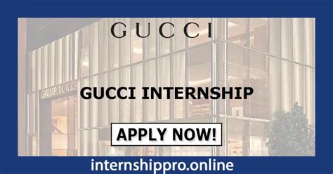 gucci internship